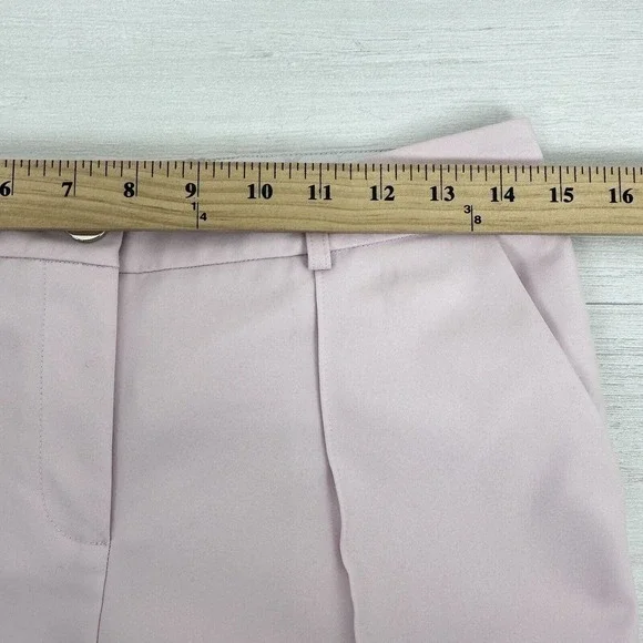 Ted Baker Anett Side Seam Detail Trousers Ankle Pants Size US 6 Baby Pink